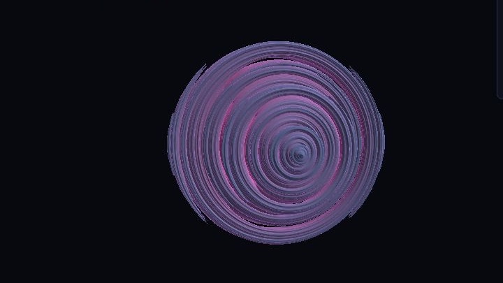 A detailed purple ray-marched quaternion Julia slice